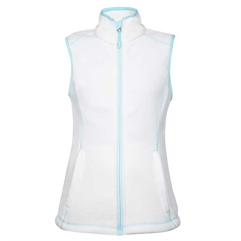 Fehér polár mellény Janetta Ardon