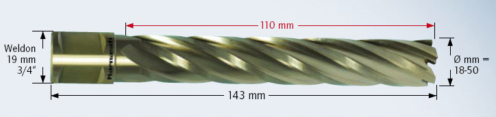 Koronafúró Gold-Line-110